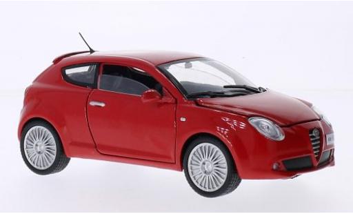 Diecast model cars Alfa Romeo Mito 1/24 Motormax MiTo rot 1:24 Alfa Romeo Mito 1/24 Motormax MiTo rot 1:24 diecast model cars
