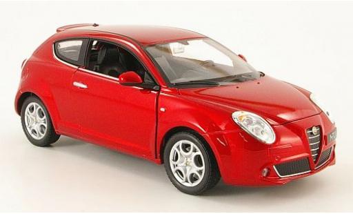 Diecast model cars Alfa Romeo Mito 1/24 Welly MiTo rot 1:24 Alfa Romeo Mito 1/24 Welly MiTo rot 1:24 diecast model cars