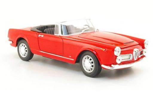 Diecast model cars Alfa Romeo Spider 1/24 Welly 2600 rot 1:24 Alfa Romeo Spider 1/24 Welly 2600 rot 1:24 diecast model cars