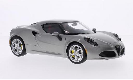 Diecast model cars Alfa Romeo 4C 1/18 AUTOart metallic grey 2013 Alfa Romeo 4C 1/18 AUTOart metallic grey 2013 diecast model cars