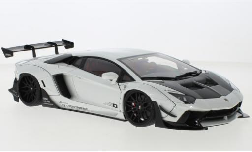 Diecast model cars Lamborghini Aventador 1/18 AUTOart LB-Works limited Edition metallise white/carbon Lamborghini Aventador 1/18 AUTOart LB-Works limited Edition metallise white/carbon diecast model cars