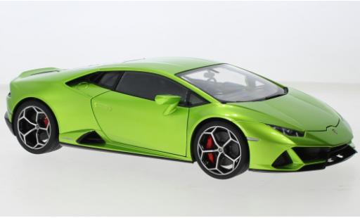 Diecast model cars Lamborghini Huracan 1/18 AUTOart EVO metallise green 2019 Lamborghini Huracan 1/18 AUTOart EVO metallise green 2019 diecast model cars