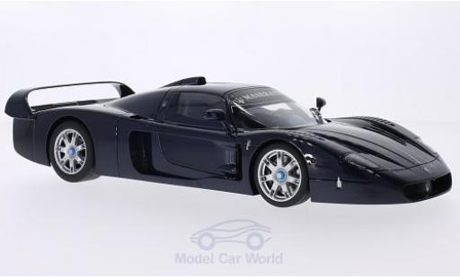 Diecast model cars Maserati MC12 1/18 AUTOart metallic blue 2004 Maserati MC12 1/18 AUTOart metallic blue 2004 diecast model cars
