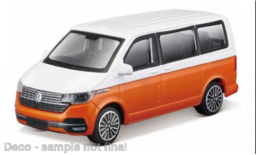 Diecast model cars Volkswagen T6 1/43 Burago Bburago .1 Bus weiss/orange 2020 1:43 Volkswagen T6 1/43 Burago Bburago .1 Bus weiss/orange 2020 1:43 diecast model cars