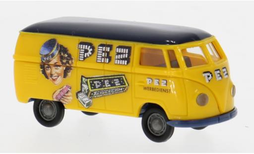 Diecast model cars Volkswagen T1 1/87 Brekina a Kasten 1961 PEZ Werbedienst 1:87 Volkswagen T1 1/87 Brekina a Kasten 1961 PEZ Werbedienst 1:87 diecast model cars