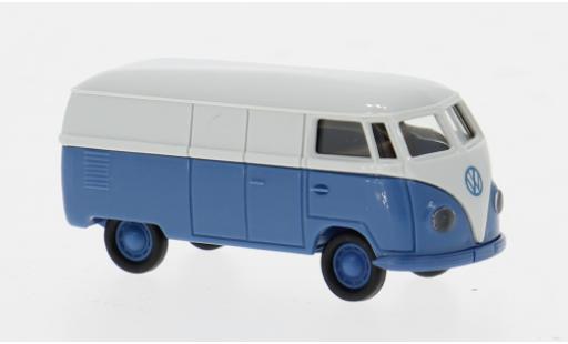 Diecast model cars Volkswagen T1 1/87 Brekina a Kasten grau/blau 1950 1:87 Volkswagen T1 1/87 Brekina a Kasten grau/blau 1950 1:87 diecast model cars