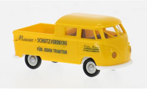 Diecast model cars Volkswagen T1 1/87 Brekina b Doka 1960 Mauser Schutzverdecke 1:87 Volkswagen T1 1/87 Brekina b Doka 1960 Mauser Schutzverdecke 1:87 diecast model cars