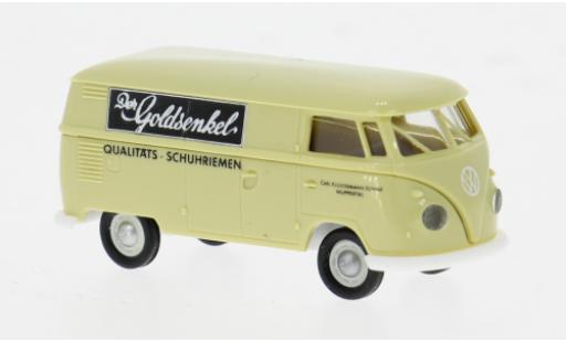 Diecast model cars Volkswagen T1 1/87 Brekina b Kasten 1960 Goldsenkel 1:87 Volkswagen T1 1/87 Brekina b Kasten 1960 Goldsenkel 1:87 diecast model cars
