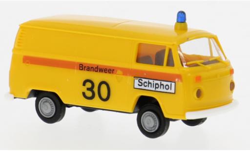 Diecast model cars Volkswagen T2 1/87 Brekina Kasten 1973 Brandweer Schipol 1:87 Volkswagen T2 1/87 Brekina Kasten 1973 Brandweer Schipol 1:87 diecast model cars