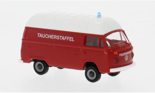 Diecast model cars Volkswagen T2 1/87 Brekina Kasten 1973 Feuerwehr Taucherstaffel 1:87 Volkswagen T2 1/87 Brekina Kasten 1973 Feuerwehr Taucherstaffel 1:87 diecast model cars