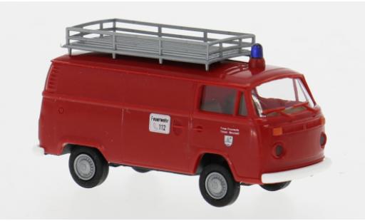 Diecast model cars Volkswagen T2 1/87 Brekina Kasten 1973 Feuerwehr Titisee-Neustadt 1:87 Volkswagen T2 1/87 Brekina Kasten 1973 Feuerwehr Titisee-Neustadt 1:87 diecast model cars