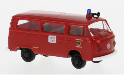 Diecast model cars Volkswagen T2 1/87 Brekina Kombi 1973 Feuerwehr Markgröningen 1:87 Volkswagen T2 1/87 Brekina Kombi 1973 Feuerwehr Markgröningen 1:87 diecast model cars