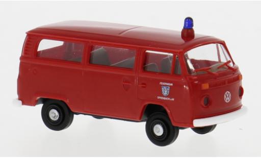 Diecast model cars Volkswagen T2 1/87 Brekina Kombi 1973 Feuerwehr Offenbach 1:87 Volkswagen T2 1/87 Brekina Kombi 1973 Feuerwehr Offenbach 1:87 diecast model cars