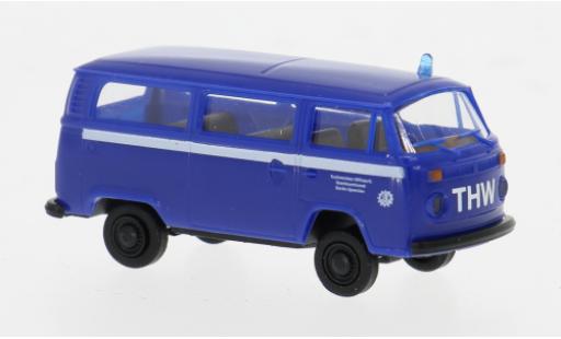 Diecast model cars Volkswagen T2 1/87 Brekina Kombi 1973 THW Berlin Spandau 1:87 Volkswagen T2 1/87 Brekina Kombi 1973 THW Berlin Spandau 1:87 diecast model cars