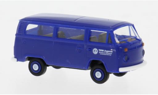 Diecast model cars Volkswagen T2 1/87 Brekina Kombi 1973 THW Jugend NRW 1:87 Volkswagen T2 1/87 Brekina Kombi 1973 THW Jugend NRW 1:87 diecast model cars