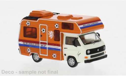 Diecast model cars Volkswagen T3 1/87 Brekina Camper Fußball Fan 1983 1:87 Volkswagen T3 1/87 Brekina Camper Fußball Fan 1983 1:87 diecast model cars