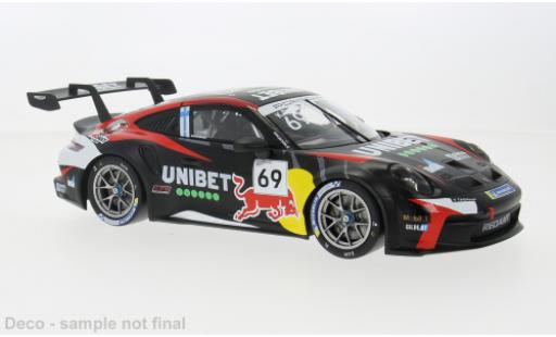 Diecast model cars Porsche 911 1/18 IXO GT3 Cup Cup Zolder 2024 #69 1:18 Porsche 911 1/18 IXO GT3 Cup Cup Zolder 2024 #69 1:18 diecast model cars
