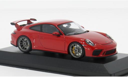 Diecast model cars Porsche 991 GT3 1/43 Minichamps 911 rot 2017 1:43 Porsche 991 GT3 1/43 Minichamps 911 rot 2017 1:43 diecast model cars