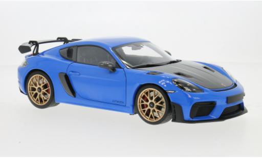 Diecast model cars Porsche Cayman GT4 1/18 Minichamps RS blau 2024 1:18 Porsche Cayman GT4 1/18 Minichamps RS blau 2024 1:18 diecast model cars