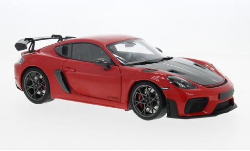 Diecast model cars Porsche Cayman GT4 1/18 Minichamps RS rot 2024 1:18 Porsche Cayman GT4 1/18 Minichamps RS rot 2024 1:18 diecast model cars