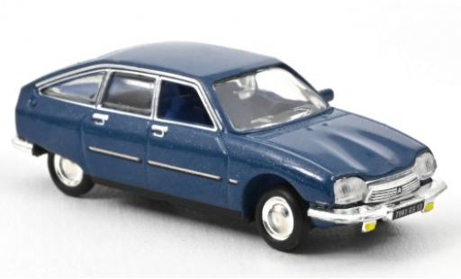 Diecast model cars Citroen GS 1/87 Norev Pallas metallic blue 1977 Citroen GS 1/87 Norev Pallas metallic blue 1977 diecast model cars
