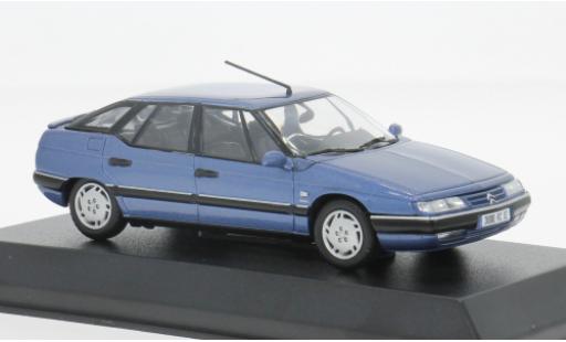 Diecast model cars Citroen XM 1/43 Norev blau 1995 1:43 Citroen XM 1/43 Norev blau 1995 1:43 diecast model cars