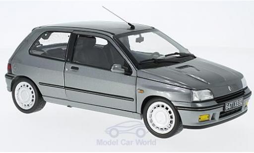 Diecast model cars Renault Clio 16S 1/18 Norev 16S metallic grey 1991 Renault Clio 16S 1/18 Norev 16S metallic grey 1991 diecast model cars