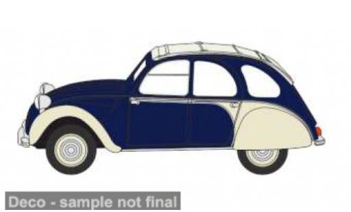 Diecast model cars Citroen 2CV 1/76 Oxford Dolly blau/beige 1:76 Citroen 2CV 1/76 Oxford Dolly blau/beige 1:76 diecast model cars