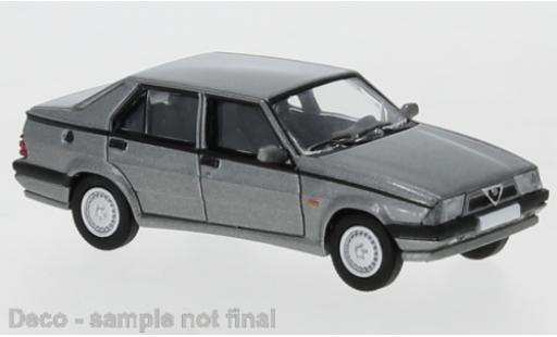 Diecast model cars Alfa Romeo 75 1/87 PCX87 metallic grey 1988 exclusive avec Model Car World Alfa Romeo 75 1/87 PCX87 metallic grey 1988 exclusive avec Model Car World diecast model cars