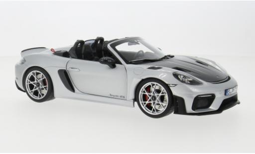 Diecast model cars Porsche 718 1/18 Norev Spyder RS silber 1:18 Porsche 718 1/18 Norev Spyder RS silber 1:18 diecast model cars