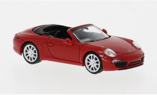 Diecast model cars Porsche 911 1/87 Minichamps Cabriolet rot 1:87 Porsche 911 1/87 Minichamps Cabriolet rot 1:87 diecast model cars