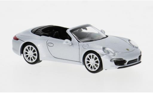 Diecast model cars Porsche 911 1/87 Minichamps Cabriolet silber 1:87 Porsche 911 1/87 Minichamps Cabriolet silber 1:87 diecast model cars