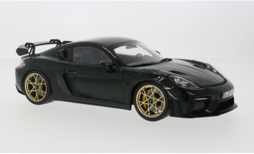 Diecast model cars Porsche Cayman GT4 1/18 Norev RS grü 1:18 Porsche Cayman GT4 1/18 Norev RS grü 1:18 diecast model cars