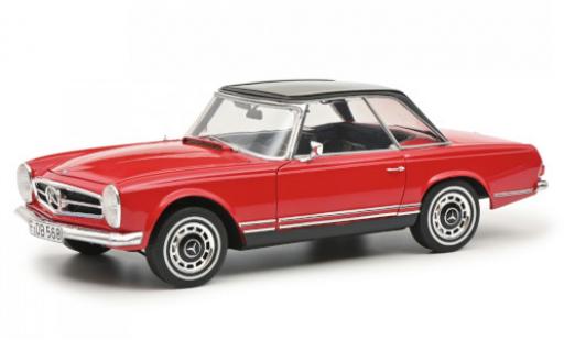 Diecast model cars Mercedes 280 1/18 Schuco SL (W113) red/black 1963 mit Hardtop Mercedes 280 1/18 Schuco SL (W113) red/black 1963 mit Hardtop diecast model cars