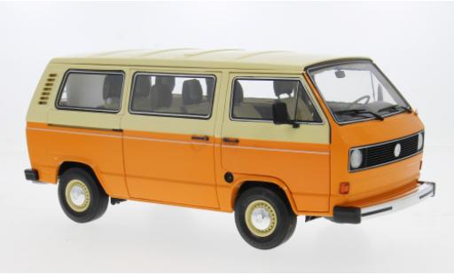 Diecast model cars Volkswagen T3 1/18 Schuco a Bus orange/beige 1:18 Volkswagen T3 1/18 Schuco a Bus orange/beige 1:18 diecast model cars