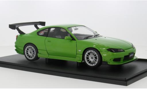 Diecast model cars Nissan Silvia 1/18 Solido S15 Spec-R Aero grün 1:18 Nissan Silvia 1/18 Solido S15 Spec-R Aero grün 1:18 diecast model cars