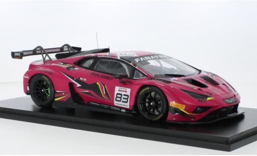 Diecast model cars Lamborghini Huracan 1/18 Spark GT3 EVO 2 No.83 Iron Dames 24h Spa 2023 1:18 Lamborghini Huracan 1/18 Spark GT3 EVO 2 No.83 Iron Dames 24h Spa 2023 1:18 diecast model cars