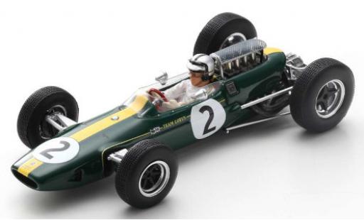 Diecast model cars Lotus 33 1/43 Spark No.2 Team Formel 1 GP Frankreich 1966 P.Rodriguez Lotus 33 1/43 Spark No.2 Team Formel 1 GP Frankreich 1966 P.Rodriguez diecast model cars