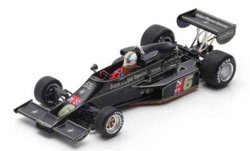 Diecast model cars Lotus 77 1/43 Spark No.6 John Player Team John Player Special Formel 1 GP Österreich 1976 G.Nilsson Lotus 77 1/43 Spark No.6 John Player Team John Player Special Formel 1 GP Österreich 1976 G.Nilsson diecast model cars