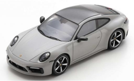 Diecast model cars Porsche 992 4S 1/43 Spark 911 Carrera 4S () grey 2019 Porsche 992 4S 1/43 Spark 911 Carrera 4S () grey 2019 diecast model cars