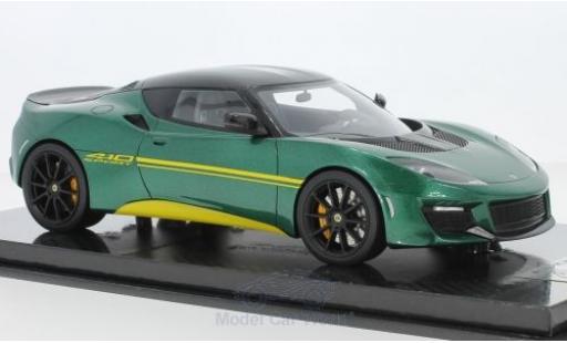 Diecast model cars Lotus Evora S 1/18 Tecnomodel 410 metallic green 2017 Lotus Evora S 1/18 Tecnomodel 410 metallic green 2017 diecast model cars