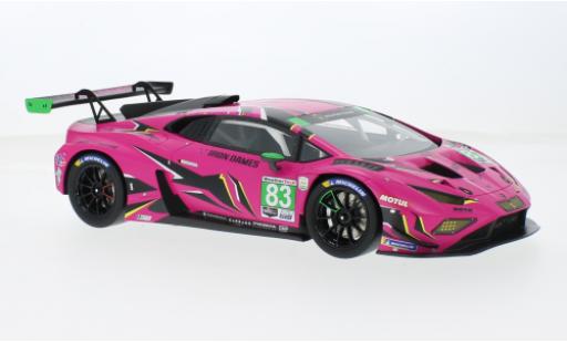Diecast model cars Lamborghini Huracan 1/18 Top Speed GT3 Evo2 No.83 Iron Dames IMSA 24h Daytona 2023 1:18 Lamborghini Huracan 1/18 Top Speed GT3 Evo2 No.83 Iron Dames IMSA 24h Daytona 2023 1:18 diecast model cars
