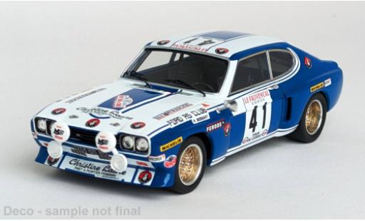 Diecast model cars Ford Capri 1/43 Trofeu 2600 RS Tour de Corse 1973 #41 1:43 Ford Capri 1/43 Trofeu 2600 RS Tour de Corse 1973 #41 1:43 diecast model cars