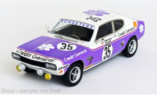 Diecast model cars Ford Capri 1/43 Trofeu 3000 GLX 24h Spa Francorchamps 1973 #35 1:43 Ford Capri 1/43 Trofeu 3000 GLX 24h Spa Francorchamps 1973 #35 1:43 diecast model cars
