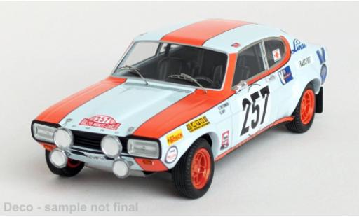 Diecast model cars Ford Capri 1/43 Trofeu Rally Monte Carlo 1971 #257 1:43 Ford Capri 1/43 Trofeu Rally Monte Carlo 1971 #257 1:43 diecast model cars