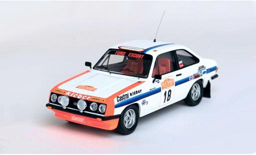 Diecast model cars Ford Escort 1/43 Trofeu MK II RS 2000 Rally San Remo 1977 #18 1:43 Ford Escort 1/43 Trofeu MK II RS 2000 Rally San Remo 1977 #18 1:43 diecast model cars