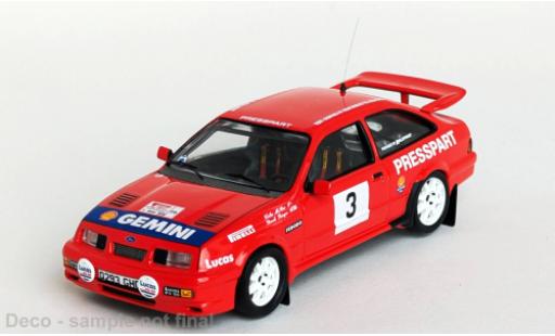 Diecast model cars Ford Sierra 1/43 Trofeu RS Cosworth Forest Stages Rally 1989 #3 1:43 Ford Sierra 1/43 Trofeu RS Cosworth Forest Stages Rally 1989 #3 1:43 diecast model cars
