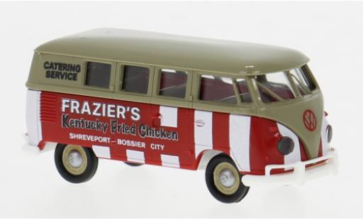 Diecast model cars Volkswagen T1 1/87 Brekina b Kombi Frazier KFC BREKINA 1:87 Volkswagen T1 1/87 Brekina b Kombi Frazier KFC BREKINA 1:87 diecast model cars