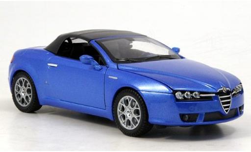 Diecast model cars Alfa Romeo Spider 1/24 Welly met.-blau geschlossen 1:24 Alfa Romeo Spider 1/24 Welly met.-blau geschlossen 1:24 diecast model cars