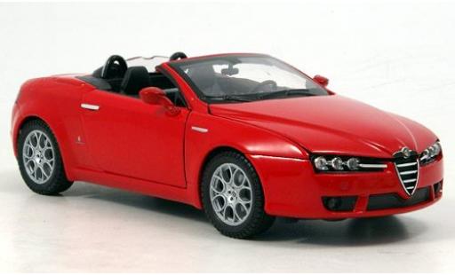 Diecast model cars Alfa Romeo Spider 1/24 Welly rot 1:24 Alfa Romeo Spider 1/24 Welly rot 1:24 diecast model cars